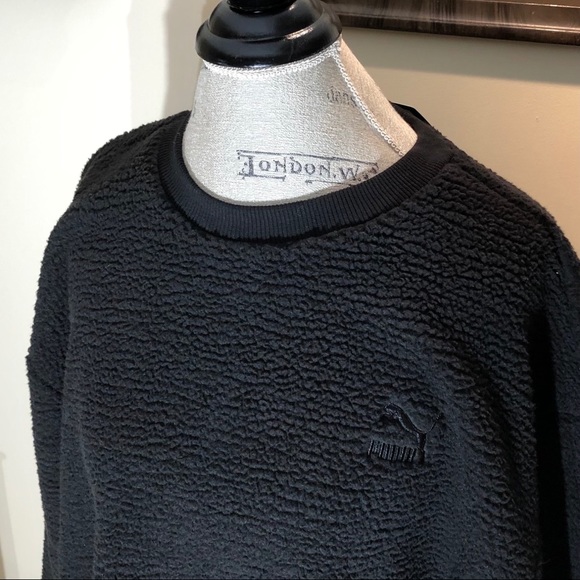 Puma Winter Classic Fleece Men’s Sweater Sz XL - Picture 9 of 10